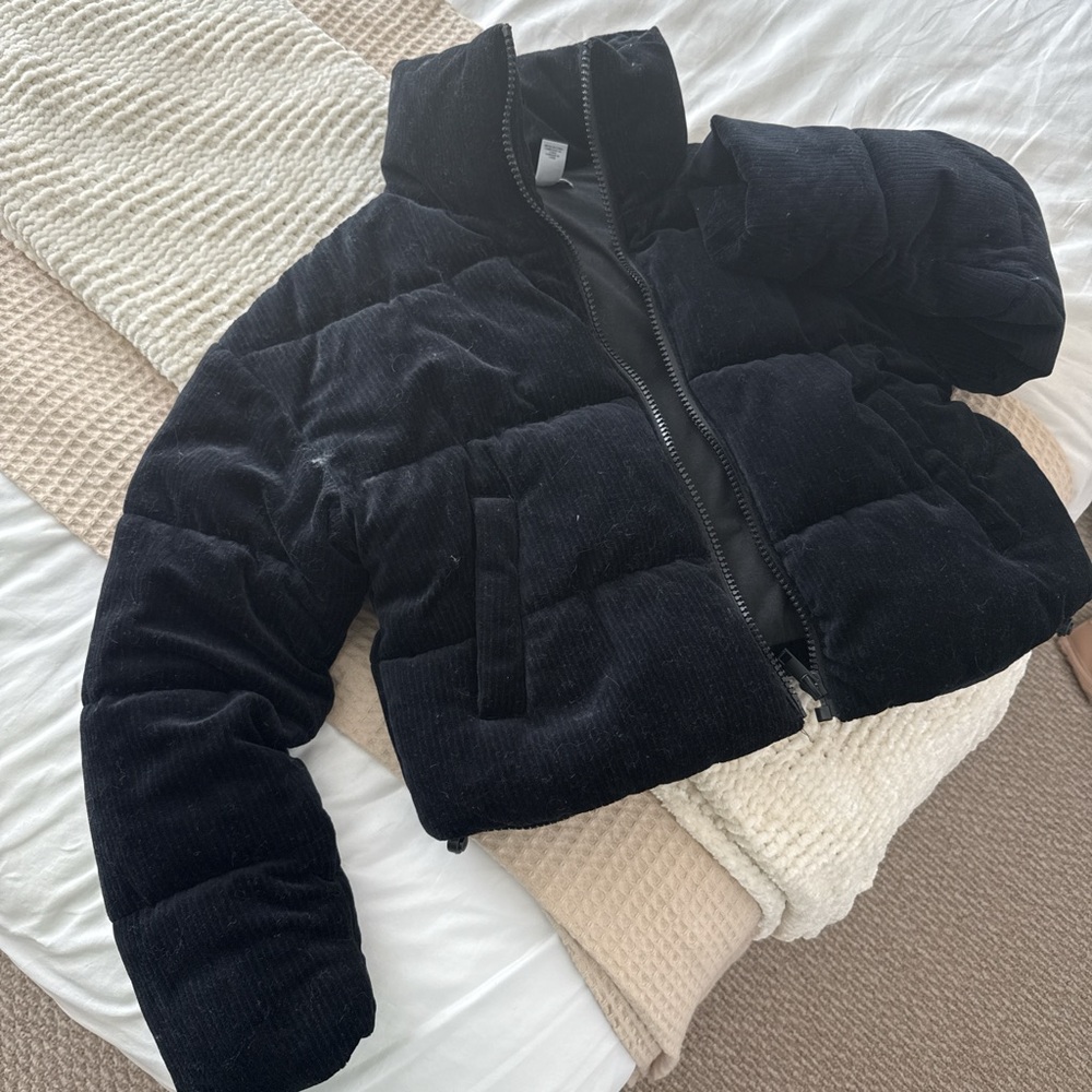 Forever 21 Black Quilted Jacket